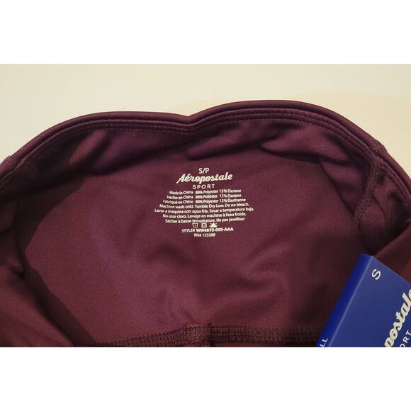 Aeropostale Performance Sport Short Women Purple Size Small - Picture 6 of 6